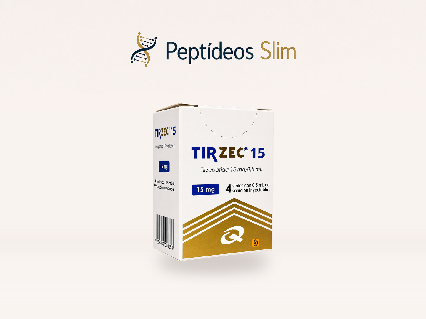 Tirzec 15mg 4 ampollas